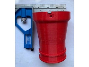 dewalt planer ridgid hose dust collector nozzel model dw735x vacuum thickness 3d print model - Mito3D