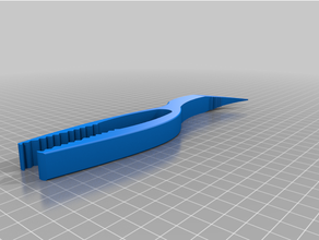 vacuum cleaner cleaning tongs hook 3d print model - Mito3D