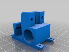 ultimaker clone xy holder 12mm lager 3d print model - Mito3D