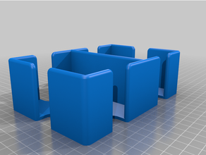 cards dispensers 88x635mm varied shapes 3d print model - Mito3D
