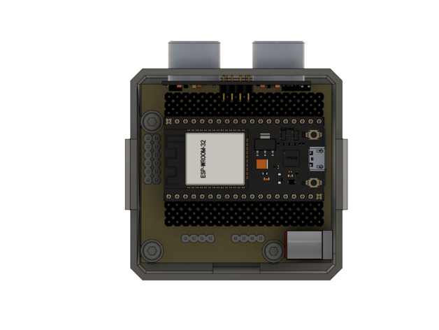 otto head esp + pcb 3D print model - Mito3D