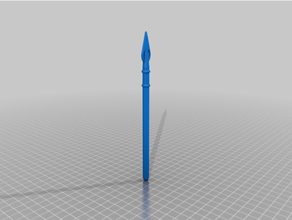 rohan spear pen bic 3d print model - Mito3D