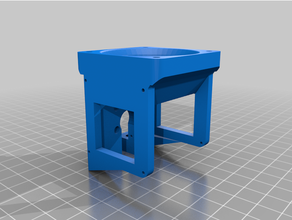 mounting head bluer 3d print model - Mito3D
