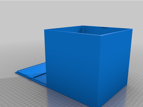 customized parambusyboxetric sorting box lid 3d print model - Mito3D