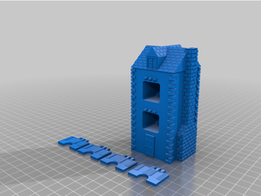 wire clip house 3d print model - Mito3D