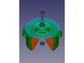 - easybreath -7 covid19 gasmask adaptor russian 3d print model - Mito3D
