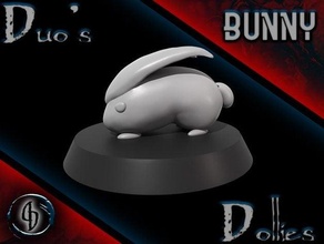 bofuri Coelho mini dnd miniatura 3d print model - Mito3D