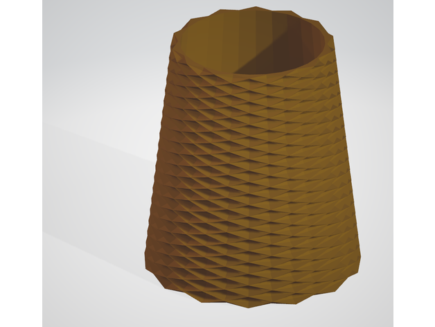 vertical hidropónico terracota forma 3D print model - Mito3D