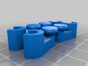 flsun qq-s pro rod clips 3d print model - Mito3D