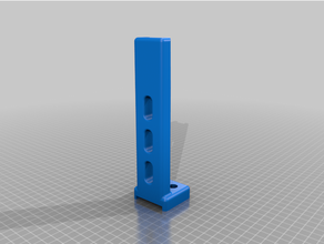filler aluminium brace stand 4020 2040 profile filament spool holder 3d print model - Mito3D