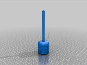 marshmello mascarar caneta bic cabeça fones ouvido 3d print model - Mito3D