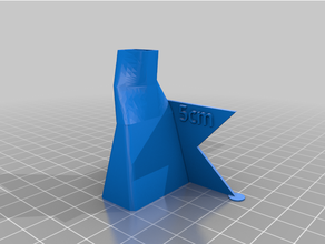 simple bias tape maker tool size labels 3d print model - Mito3D
