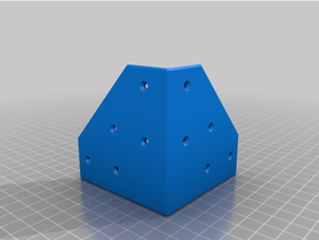 1 pouce carré tube 3d print model - Mito3D
