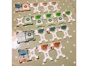 british card holders - battle britain board game psc boardgame boardgames luftflotte raf wargame wargaming 3d print model - Mito3D