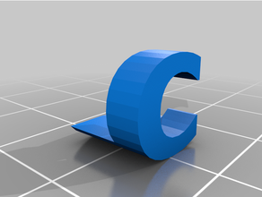 customizethingd letter sculpture customized 3d print model - Mito3D