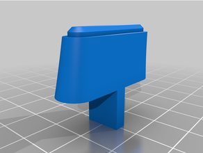 utensílio cozinha torradeira botão alavanca 3d print model - Mito3D