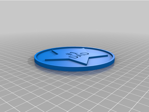 mother's day father's coasters 3d print model - Mito3D