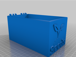 graine paquet organisateur séparateurs 3d print model - Mito3D