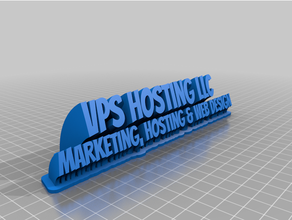 vps hosting llc customized 3d print model - Mito3D