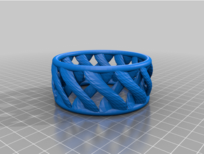 customized linkbracelet ring scaled 3d print model - Mito3D