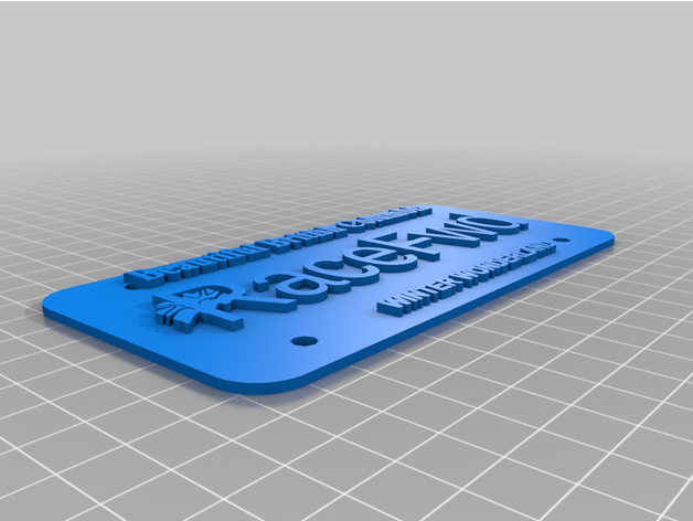 personalizar canadiense licencia plato provincias territorios personalizado 3D print model - Mito3D