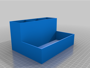 organisateur maquillage supporter 3d print model - Mito3D