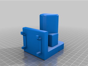 dremel peg board mount 3d print model - Mito3D
