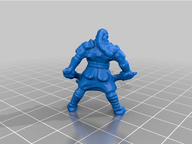 izumi samurai heroscape 3D print model - Mito3D