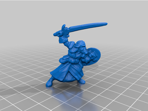 tarn vikingo guerreros heroscape 3d print model - Mito3D