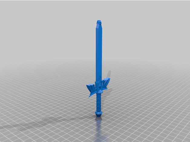 master sword pen bic 3D print model - Mito3D