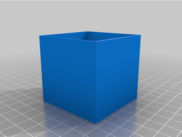 2 inch box 3D print model - Mito3D