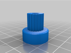 customized parametric pulley library - customizer optimized 3d print model - Mito3D