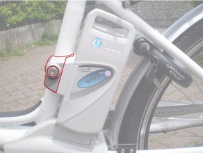 carter serrure vae gitane bycicle 3d print model - Mito3D