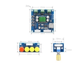 Bluetooth sd carta colonna 3d print model - Mito3D