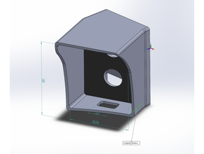 gear shift indicator case visor lhd orientation 3d print model - Mito3D