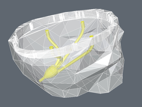 dr Gehirn Schädel LED 3d Puzzle Anatomie Spaß Spiel Zombie 3d print model - Mito3D