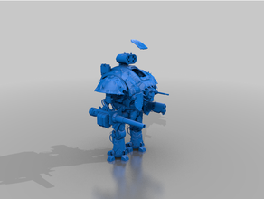 traidor cavaleiro 40k caos tm 3d print model - Mito3D