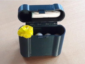 Tampons Box Geldbörse bo te gießen Sack Main boite Tampon Fall Mantel 3d print model - Mito3D