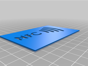 personnalisé stencil maticmasque nfc 3d print model - Mito3D