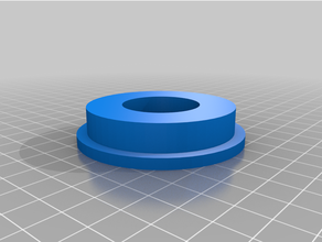 personalizado filamento carrete soporte adaptador 3d print model - Mito3D
