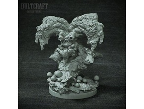 warthog bust boss creature figurine sculpture dnd fantasy monster troll 3d print model - Mito3D