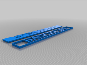basicfil gelb personalizado 3d print model - Mito3D