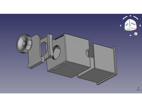 pinhole camera - pinholio 3d print model - Mito3D
