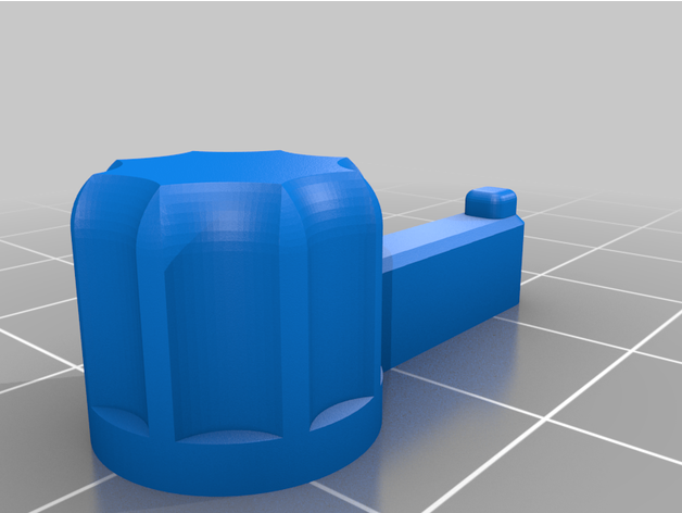 taranis qx7 glissière mod bouton remplacement 3D print model - Mito3D