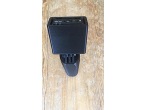 Box + Griff Ritt kabellos Mikrofon gopro kompatibel 3d print model - Mito3D