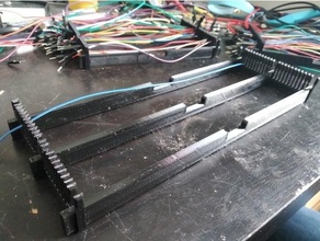 240 mm bridges dupont cable organizer cablescable jumperwire 3d print model - Mito3D