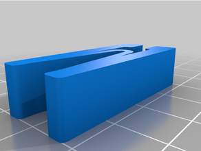 yatak kelepçe kelepçeler Creality ender 3 ısıtılmış 3d print model - Mito3D