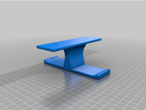 tavolo cuffia titolare supporto cuffie 3d print model - Mito3D