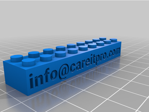 info careitprocom personalizado 3d print model - Mito3D