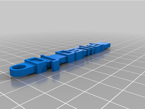 personalizzato Messaggio daniel 3d print model - Mito3D